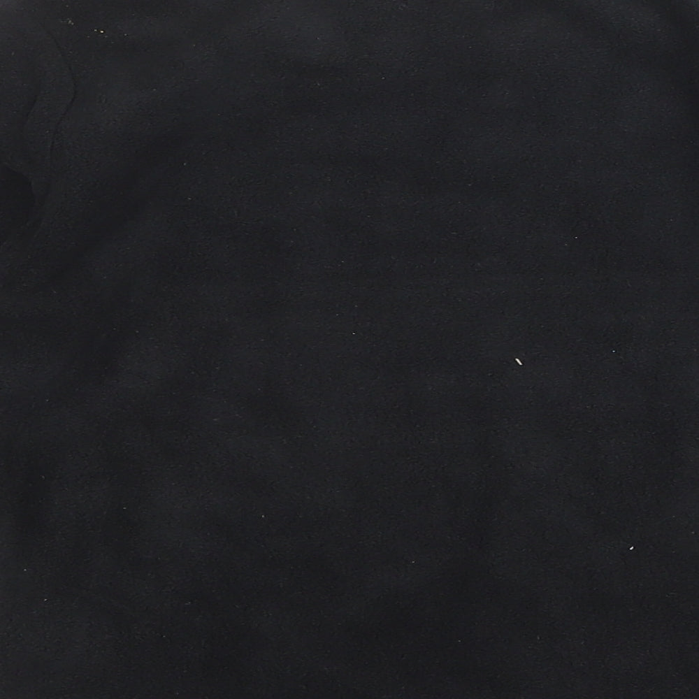 Jeff Banks Boys Black Polyester Basic T-Shirt Size 8-9 Years Round Neck Pullover - Gamer