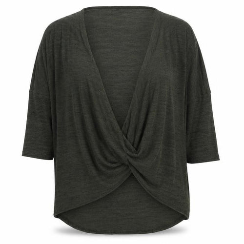 New Look Womens Green Scoop Neck Polyester Cardigan Jumper Size 12