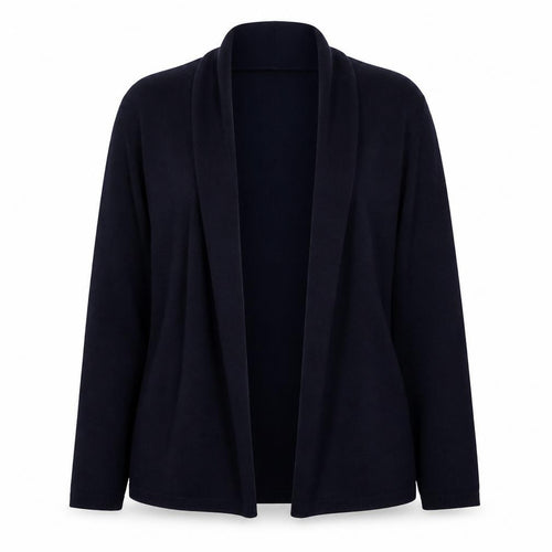Zara Womens Blue V-Neck Viscose Cardigan Jumper Size S
