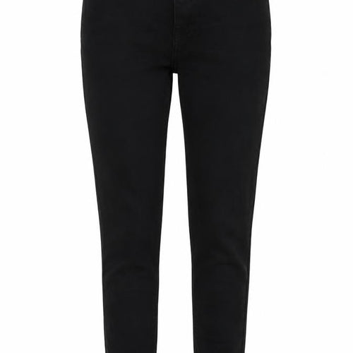 Topshop Womens Black Cotton Skinny Jeans Size 26 in L32 in Regular Zip