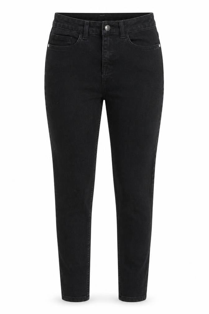 Very Womens Black Cotton Skinny Jeans Size 10 Regular Zip