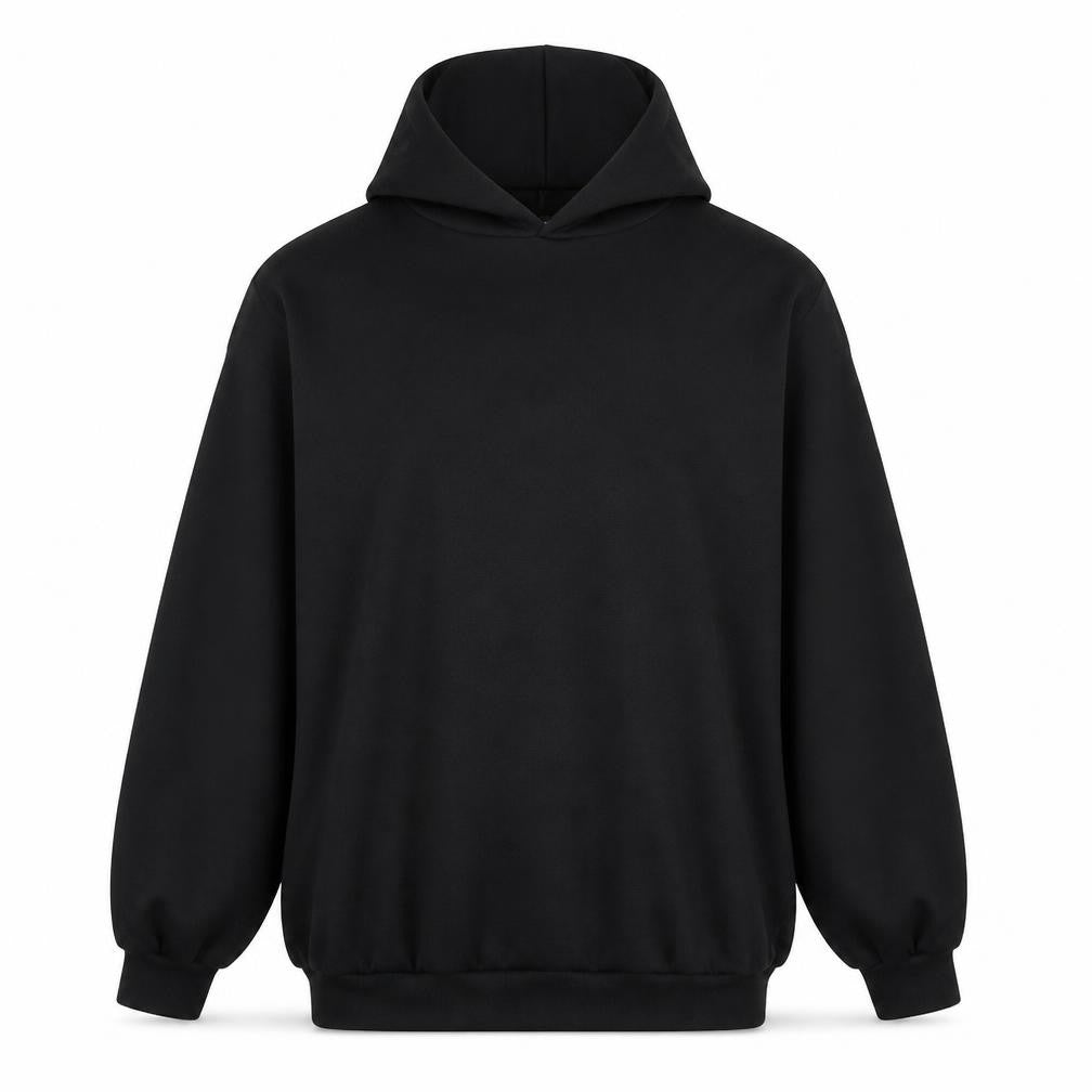 ASOS Womens Black Polyester Pullover Hoodie Size 10 Pullover