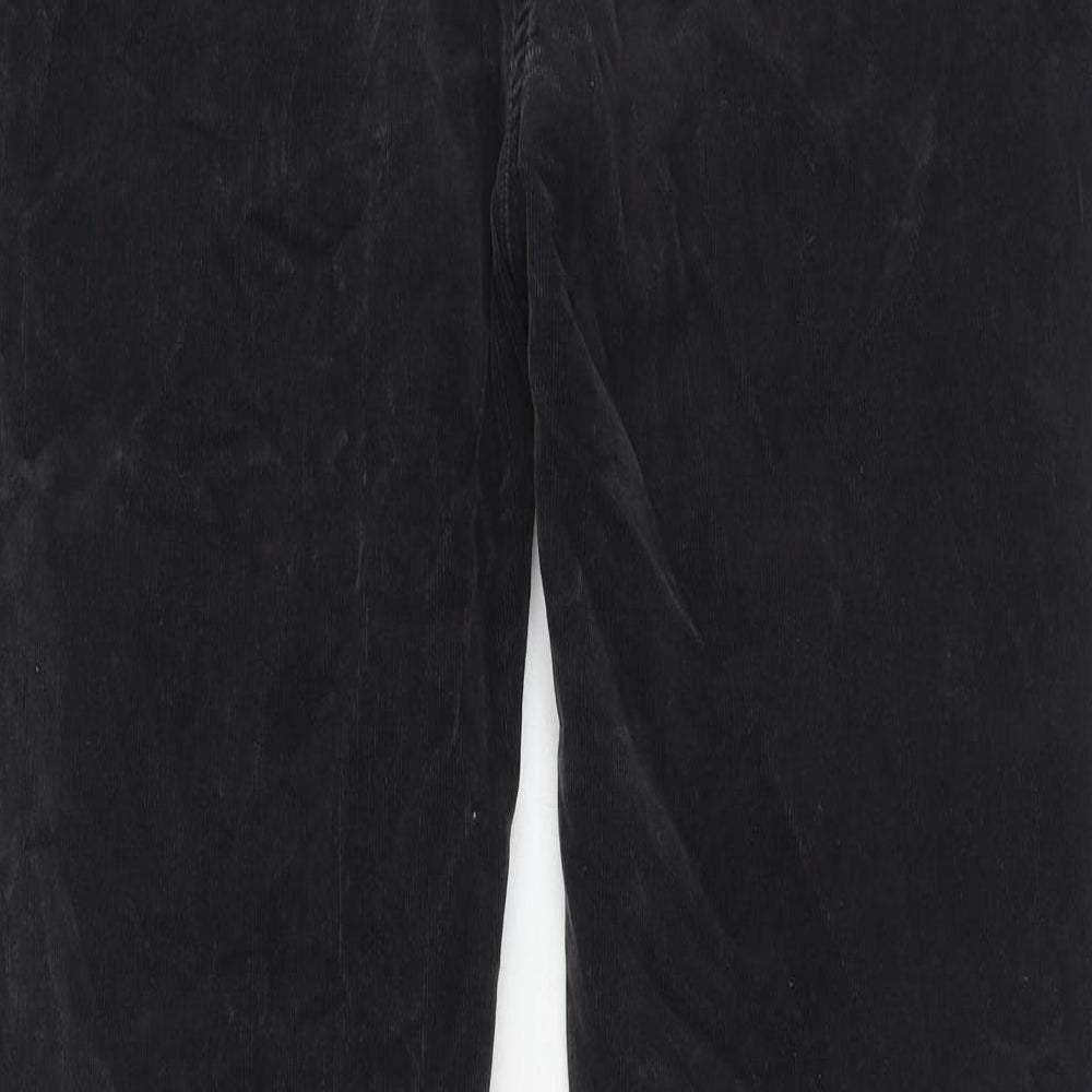 Marks and Spencer Womens Grey Cotton Skinny Jeans Size 18 Regular Zip