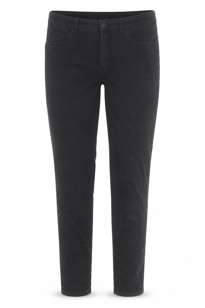 Marks and Spencer Womens Black Cotton Skinny Jeans Size 10 Regular Zip