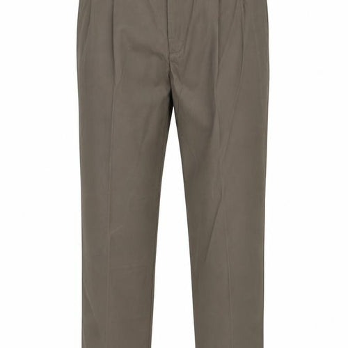 Amazon Mens Grey Cotton Dress Pants Trousers Size 40 in Extra-Slim Zip