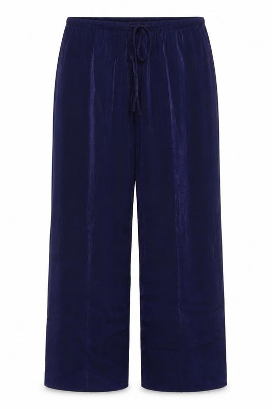 Sophie Teenwear Girls Blue Viscose Jogger Trousers Size 13 Years Regular Tie