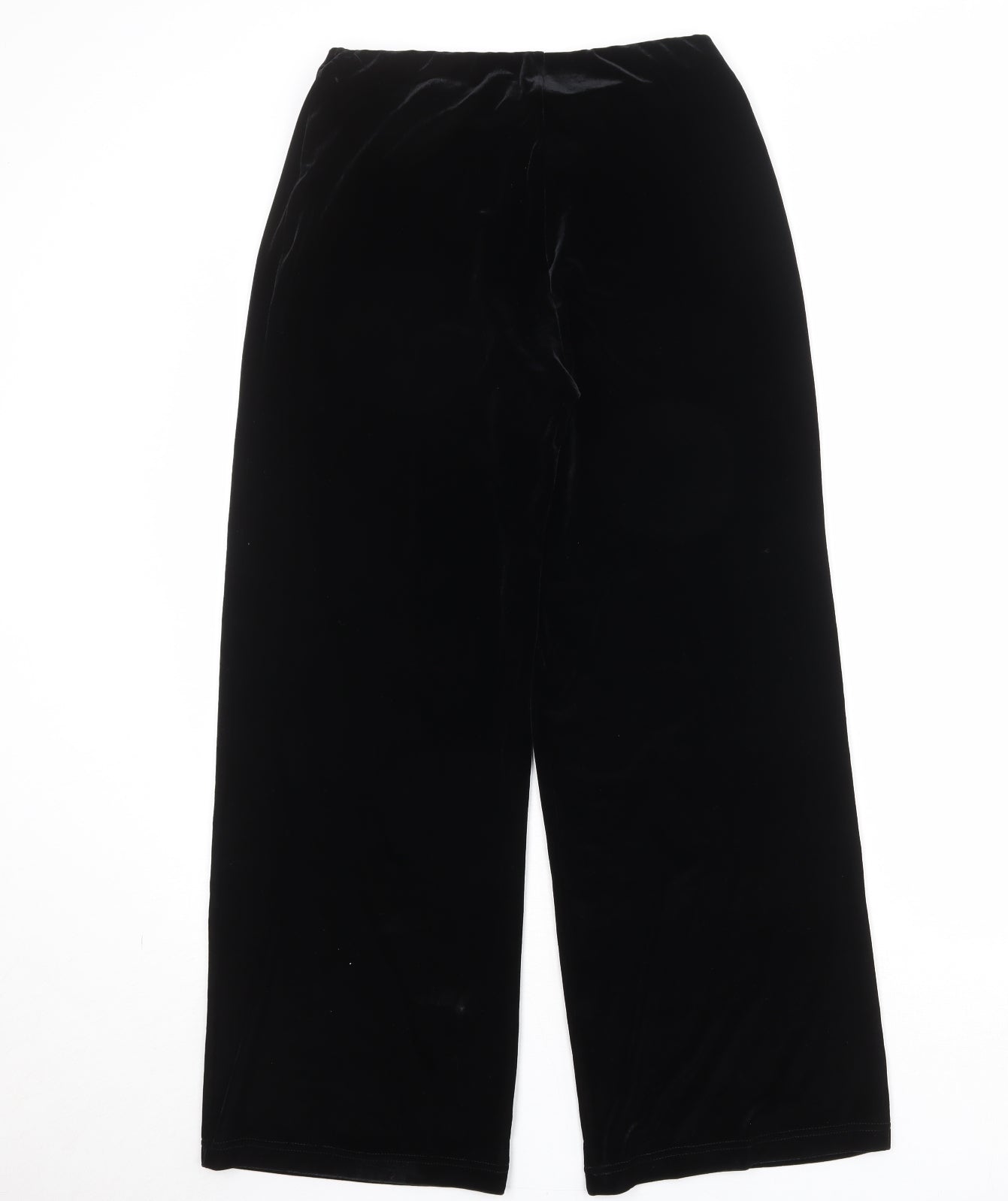 Berkertex Womens Black Polyester Trousers Size 12 Regular
