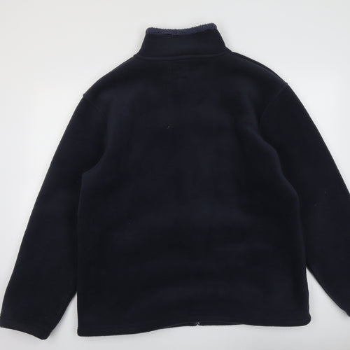 Thomas Nash Mens Blue Jacket Size L Zip