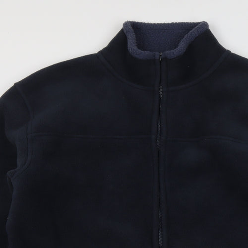Thomas Nash Mens Blue Jacket Size L Zip