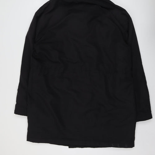 Cotton Traders Mens Black Jacket Size XL Zip