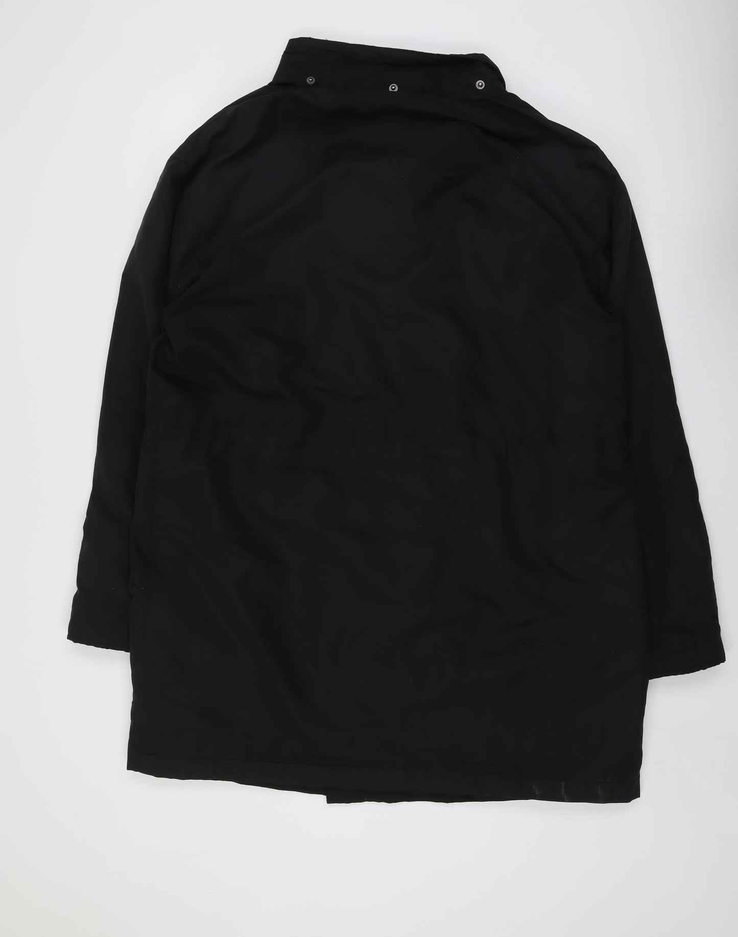 Cotton Traders Mens Black Jacket Size XL Zip