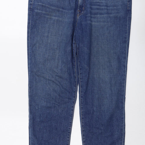 J Brand Mens Blue Cotton Straight Jeans Size 32 in L28 in Regular Button