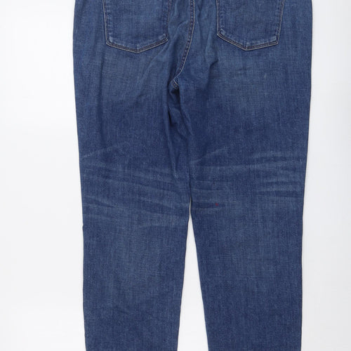 J Brand Mens Blue Cotton Straight Jeans Size 32 in L28 in Regular Button