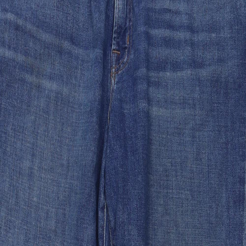 J Brand Mens Blue Cotton Straight Jeans Size 32 in L28 in Regular Button