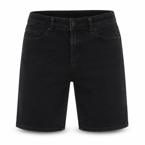 Esprit Mens Black Cotton Chino Shorts Size 28 in L10 in Regular Button
