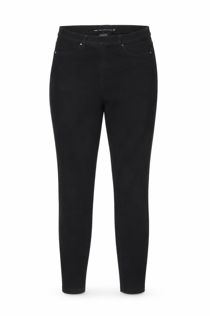 NEXT Womens Black Cotton Skinny Jeans Size 10 L26 in Regular