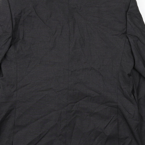 Marks and Spencer Mens Grey Polyester Jacket Suit Jacket Size 42 Regular