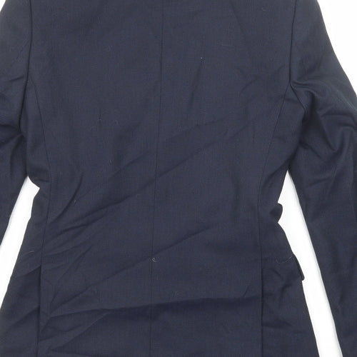 Marks and Spencer Mens Blue Polyester Jacket Suit Jacket Size 34 Regular