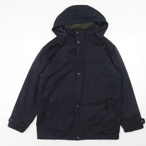 ARMANDO Mens Blue Jacket Size M Zip