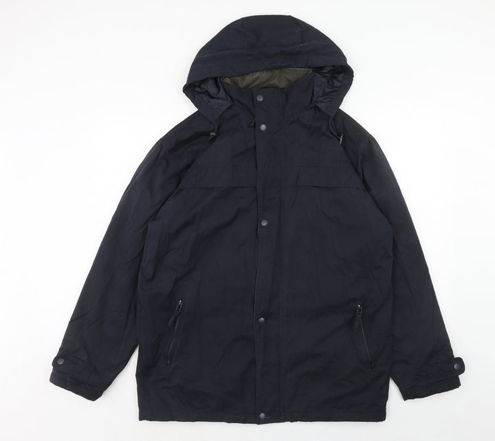 ARMANDO Mens Blue Jacket Size M Zip
