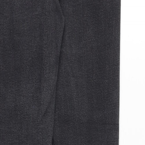 Topshop Womens Grey Cotton Skinny Jeans Size 32 in Regular Zip