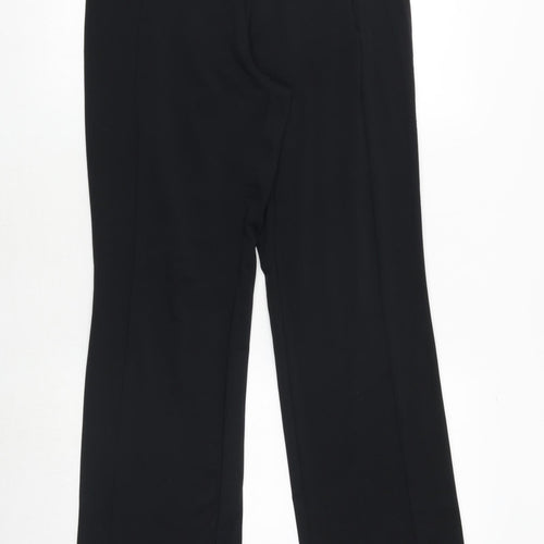 Dunnes Stores Womens Black Polyester Jogger Trousers Size 14 Regular