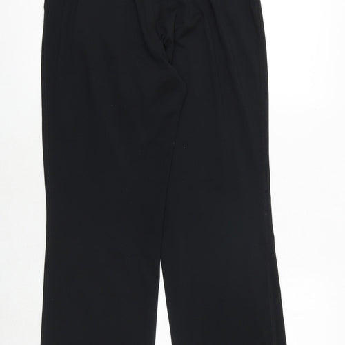 Dunnes Stores Womens Black Polyester Jogger Trousers Size 14 Regular