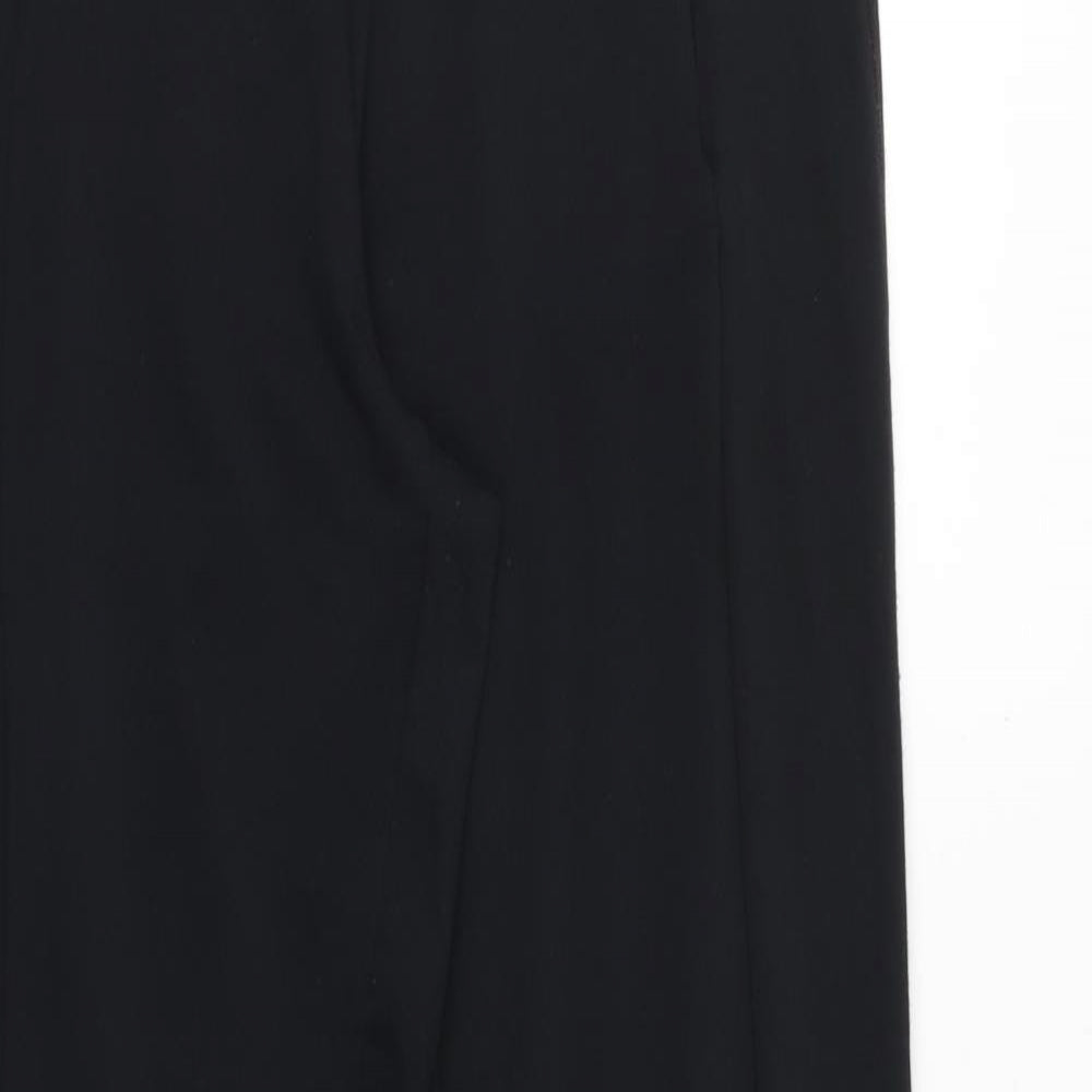 Dunnes Stores Womens Black Polyester Jogger Trousers Size 14 Regular