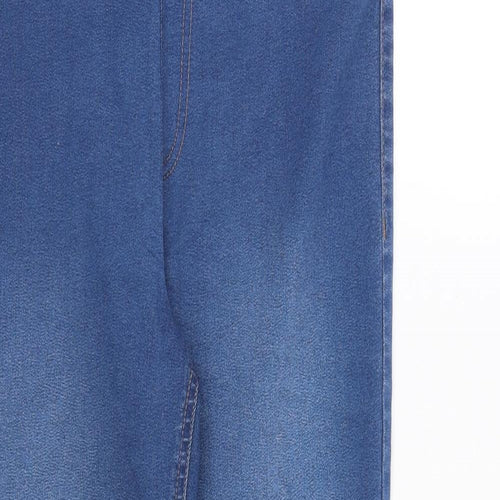 Marks and Spencer Womens Blue Cotton Jegging Jeans Size 12 Regular