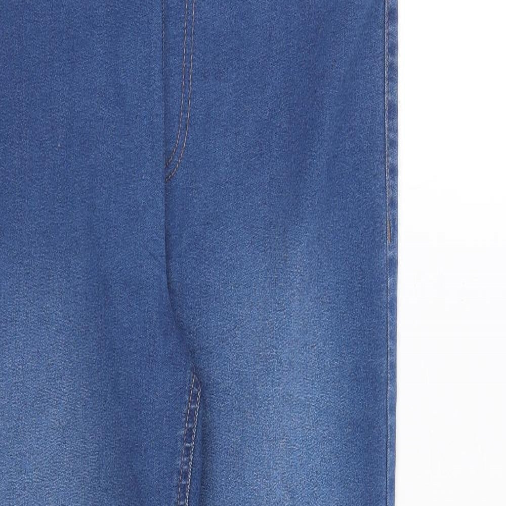 Marks and Spencer Womens Blue Cotton Jegging Jeans Size 12 Regular
