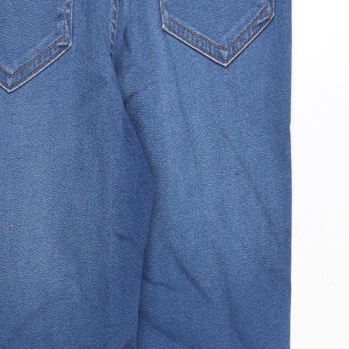Marks and Spencer Womens Blue Cotton Jegging Jeans Size 12 Regular