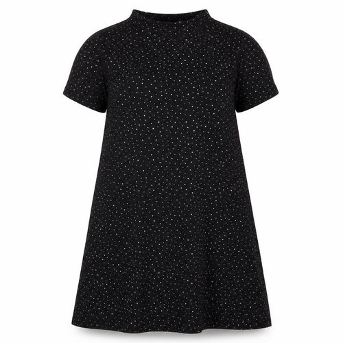 Pull&Bear Womens Black Viscose A-Line Size S Mock Neck Pullover