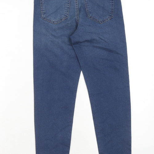 Marks and Spencer Womens Blue Cotton Jegging Jeans Size 6 Regular