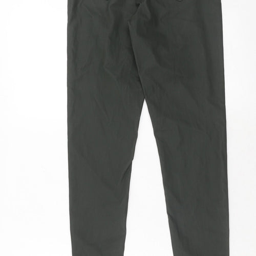 Marks and Spencer Womens Green Viscose Jegging Trousers Size 8 Regular