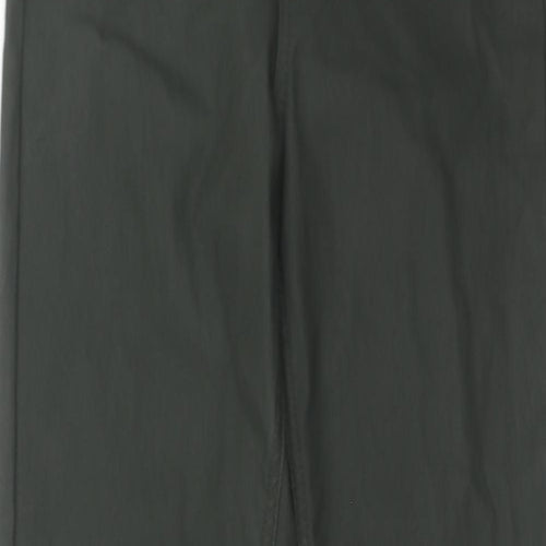 Marks and Spencer Womens Green Viscose Jegging Trousers Size 8 Regular