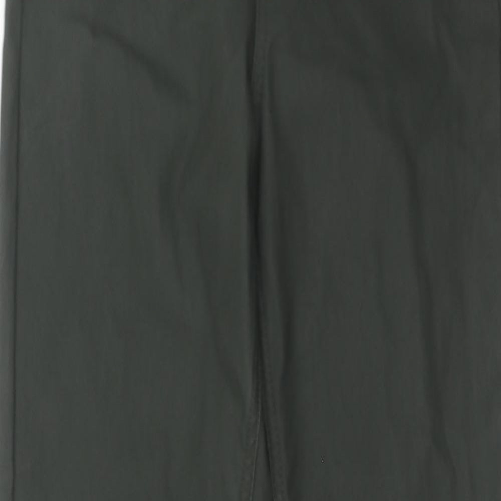 Marks and Spencer Womens Green Viscose Jegging Trousers Size 8 Regular