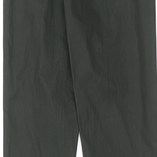 Marks and Spencer Womens Green Viscose Jegging Trousers Size 8 Regular