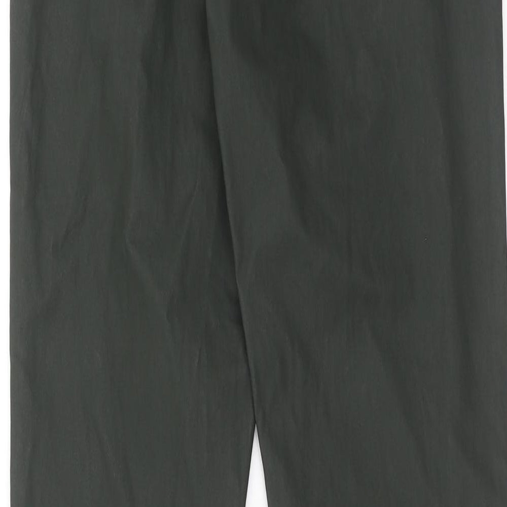 Marks and Spencer Womens Green Viscose Jegging Trousers Size 8 Regular