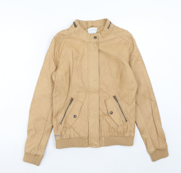 House Womens Brown Jacket Size L Zip