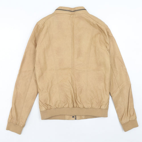 House Womens Brown Jacket Size L Zip