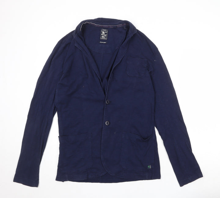 Esprit Womens Blue Jacket Size XL Button