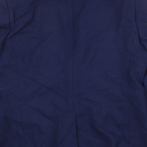 ASOS Mens Blue Wool Jacket Suit Jacket Size 42 Regular