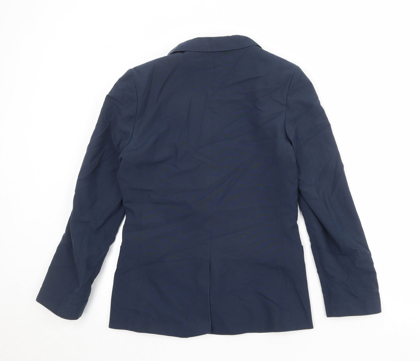 Marks and Spencer Boys Blue Jacket Blazer Size 13-14 Years Button