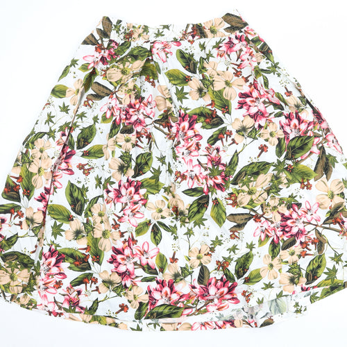 Philosophy Womens Multicoloured Floral Polyester Swing Skirt Size XL