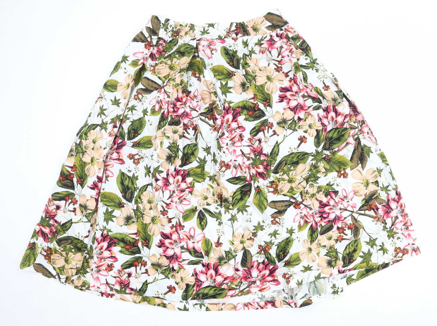 Philosophy Womens Multicoloured Floral Polyester Swing Skirt Size XL
