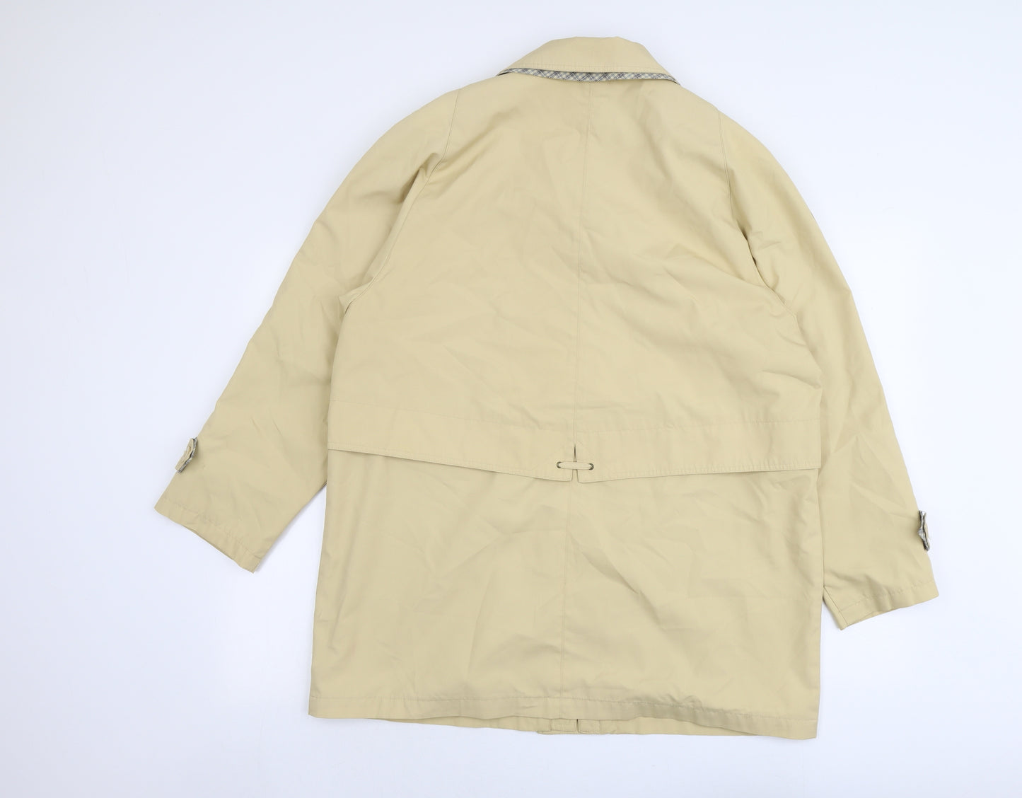 Compliments Womens Beige Jacket Size 16 Zip