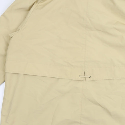 Compliments Womens Beige Jacket Size 16 Zip