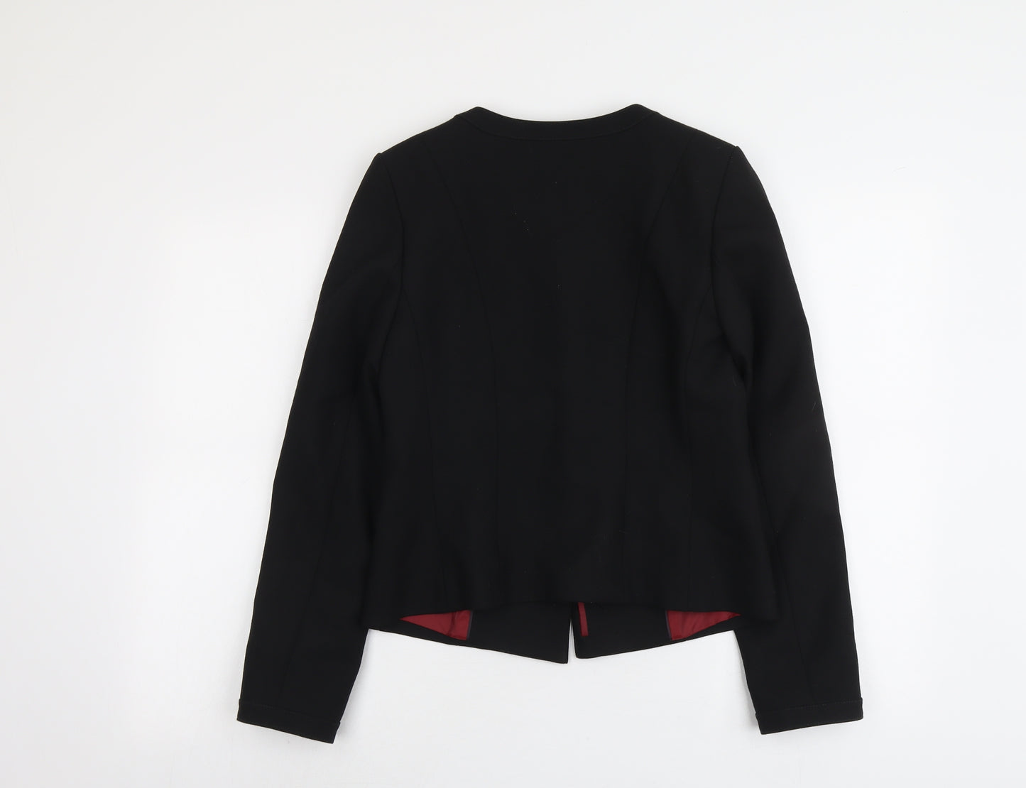 The Collection Womens Black Jacket Size 6 Button