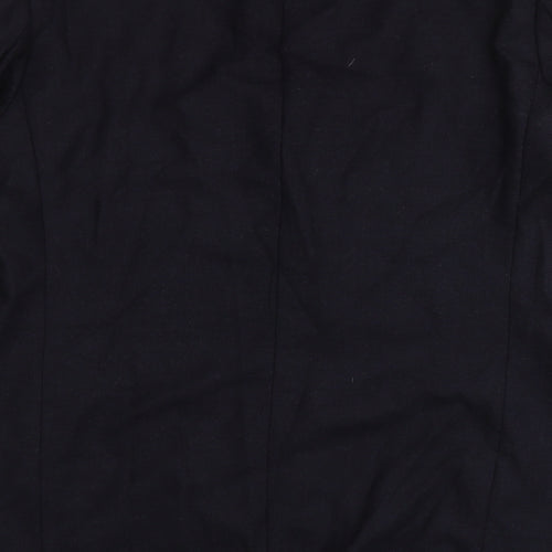Marks and Spencer Mens Blue Wool Jacket Suit Jacket Size 44 Regular