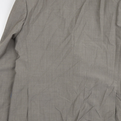 Marks and Spencer Mens Beige Wool Jacket Suit Jacket Size 42 Regular